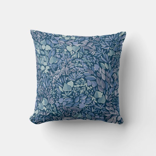Botanical Mix Throw Pillow (Front)