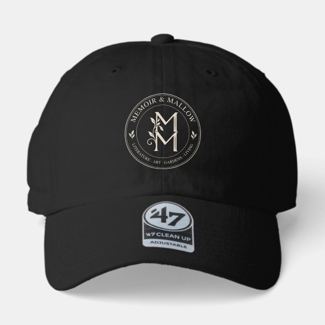 Botanical Monogram Baseball Cap (Front)