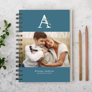 Botanical Monogram Gallery of 4 Photos Monthly Planner