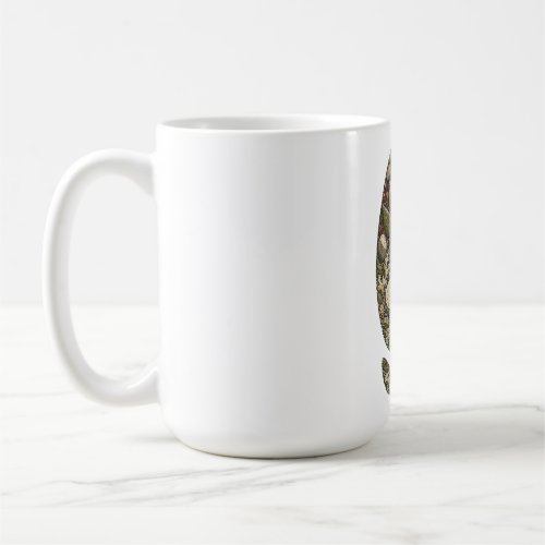 Botanical Moose Hoof Birch Bog Nature Mug