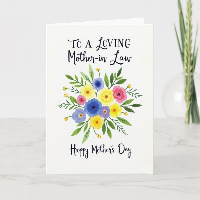Botanical Mothers Card (Front)