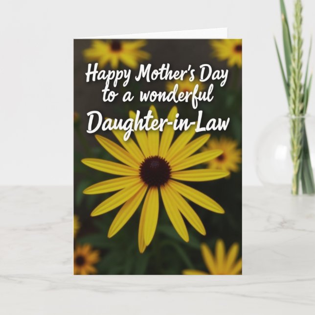 Botanical Mothers Day Affection Card (Front)