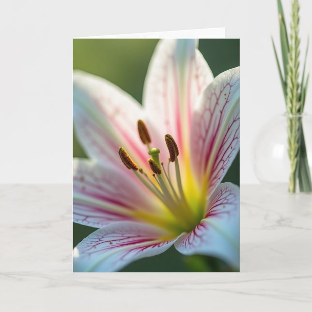 Botanical Mothers Day Petals Card (Front)