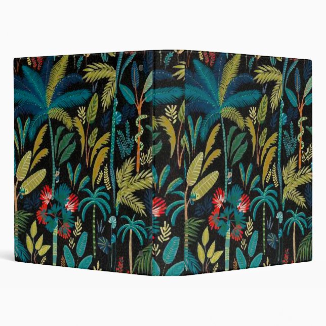 Botanical Nature   3 Ring Binder (Background)