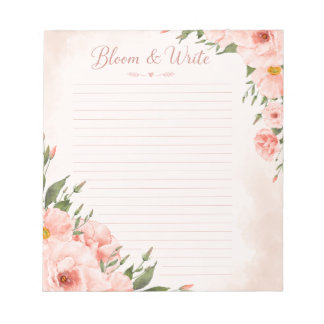 botanical notepad