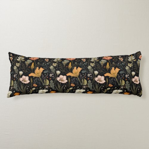 Botanical Oasis  Body Pillow