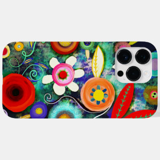 Botanical painted art Case-Mate iPhone 14 pro max case