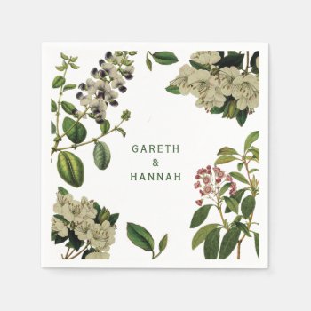 Botanical-paper Napkin by Stacy_Cooke_Art at Zazzle