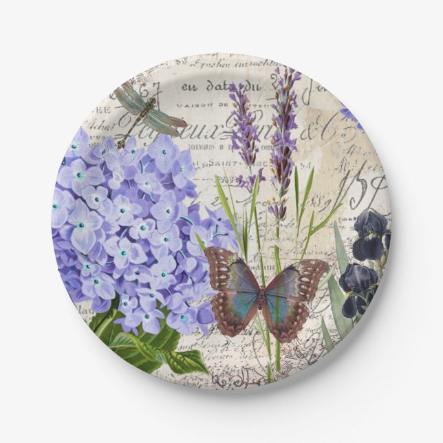 Botanical Paper Plates (Front)
