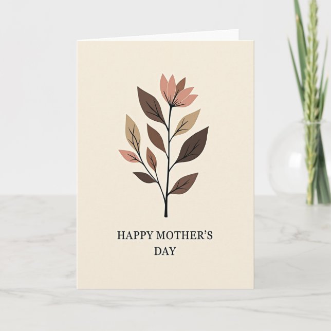 Botanical Pattern Art Card (Front)