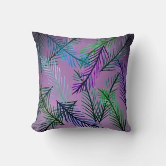 Botanical Pattern Cushion