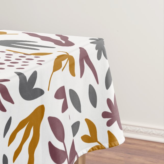 Botanical Pattern Customize Tablecloth (In Situ)