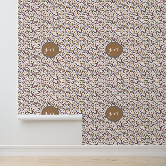 Botanical Pattern Customize Wallpaper (Application)
