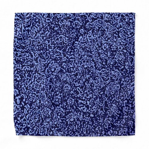 Botanical Pattern in Blue 1 Bandana