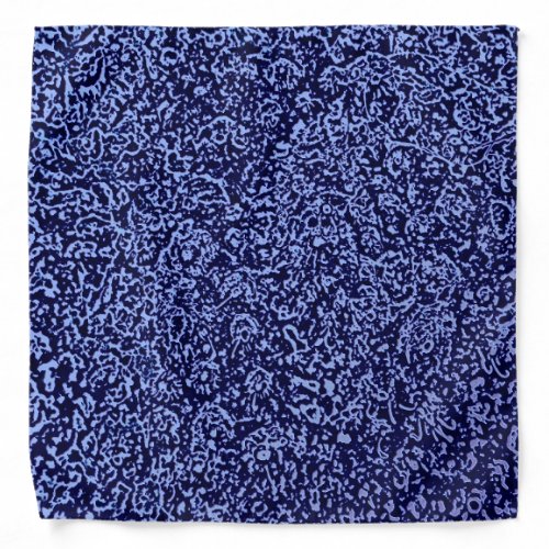 Botanical Pattern in Blue 1 Bandana