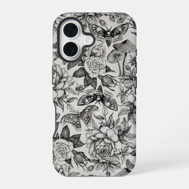 Botanical pattern iphone case (Back)