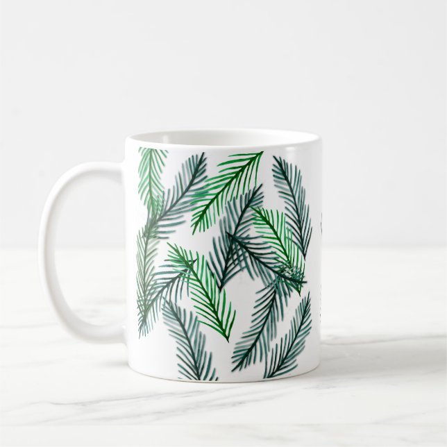 Botanical Pattern Mug (Left)