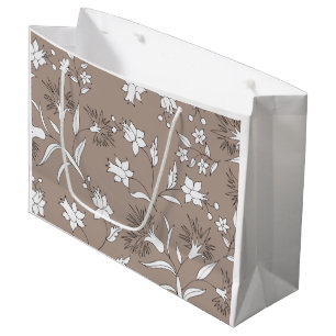 botanical plants large gift bag