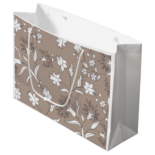 botanical plants large gift bag (Front Angled)