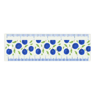 Botanical Plums Collection Ivory Ruler