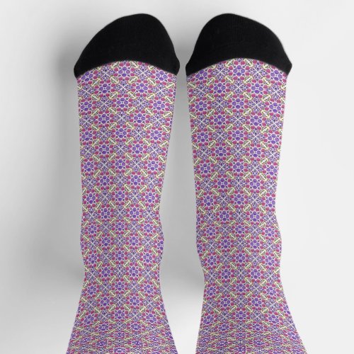 Botanical Pop - Berry Socks