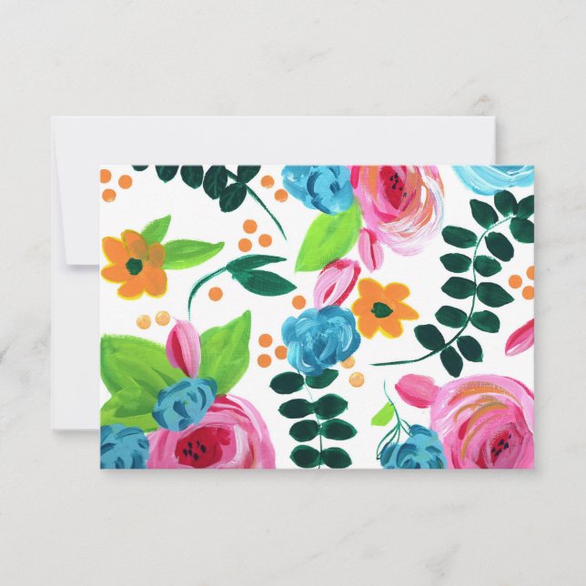 Botanical Pop thank you / note card (Front)