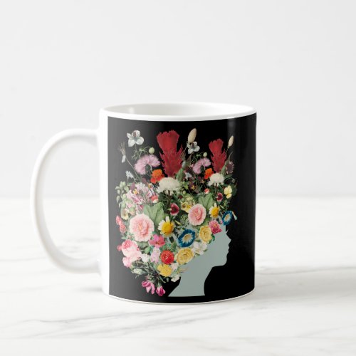 Botanical Portrait Floral Wildflower Love Flower Coffee Mug