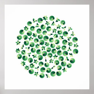 Botanical Primes Poster