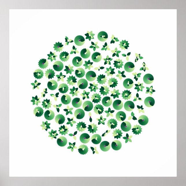 Botanical Primes Poster (Front)