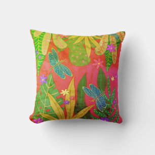 Botanical Print #14 1974 Throw Pillow