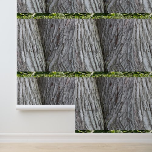 Botanical Print Plants Trees Woods Texture Pattern Wallpaper