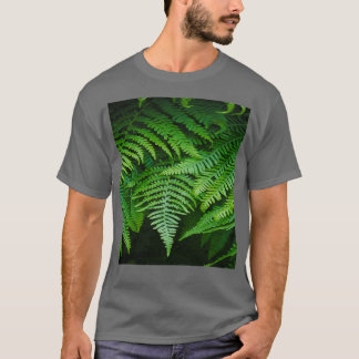 botanical rainforest foliage tropical fern leaf T-Shirt