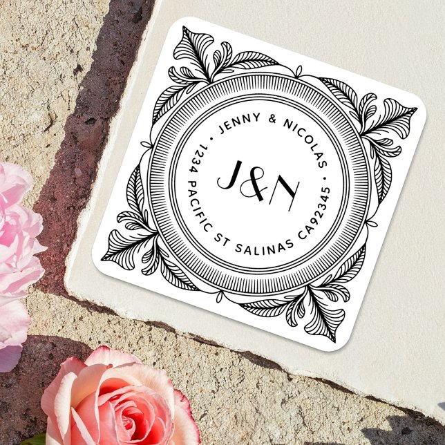 Botanical Return Address Labels - Custom (Creator Uploaded)