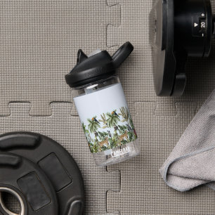 Botanical Safari Water Bottle - Tropical Cactus