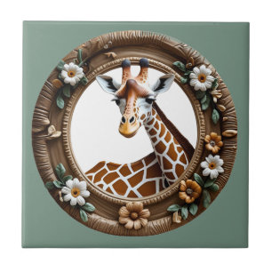 Botanical Serengeti Ceramic Tile