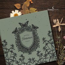 Botanical Shield Herbarium Sage Green 