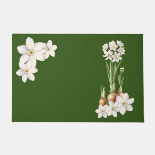 Botanical Spring Green  Doormat