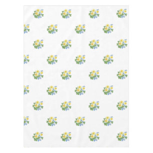 Botanical Spring Serenity Floral Tablecloth