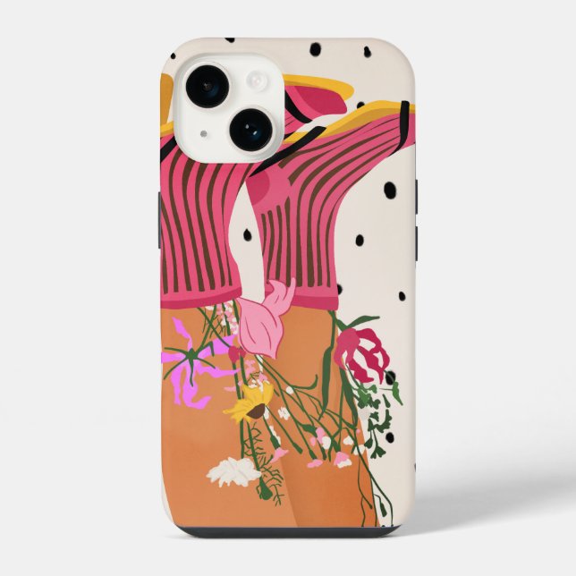 Botanical Steps Iphone Case (Back)
