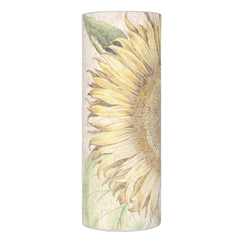 Botanical Sunflower Flower Flameless Candle