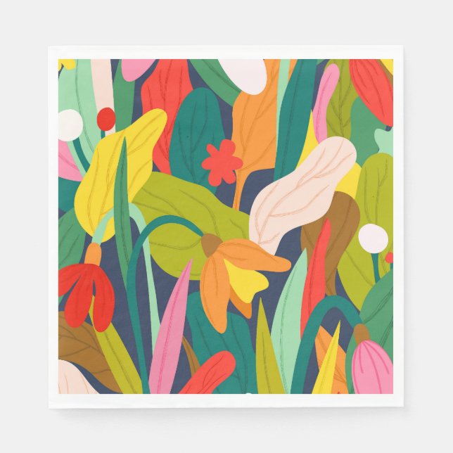 Botanical Symphony Napkins (Front)