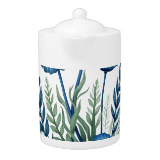 Botanical Tea Pot | Floral Drinkware Gift