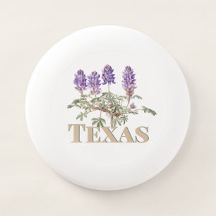 Botanical Texas Bluebonnet 2  Wham-O Frisbee