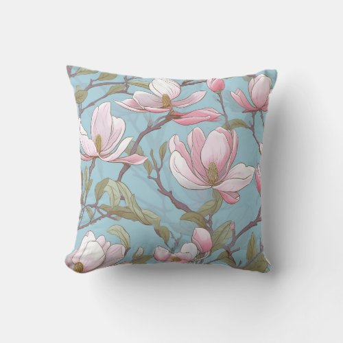 Botanical Throw Cushion _ Bot021