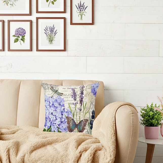 Botanical Throw Pillow (Creator Uploaded)