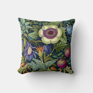 Botanical Throw Pillow - Passion