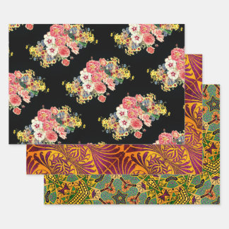 Botanical Treasures Set Wrapping Paper Sheets