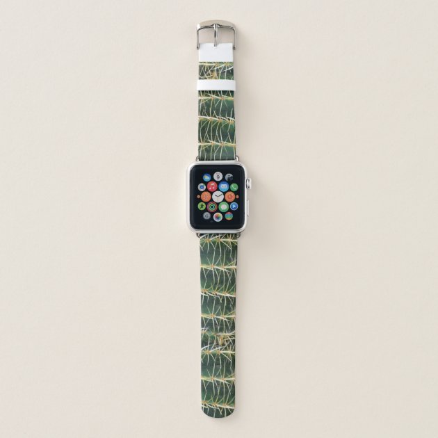 Botanical Tropical Cactus Photo Apple Watch Band Zazzle