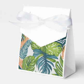 Botanical Tropical Favor Box