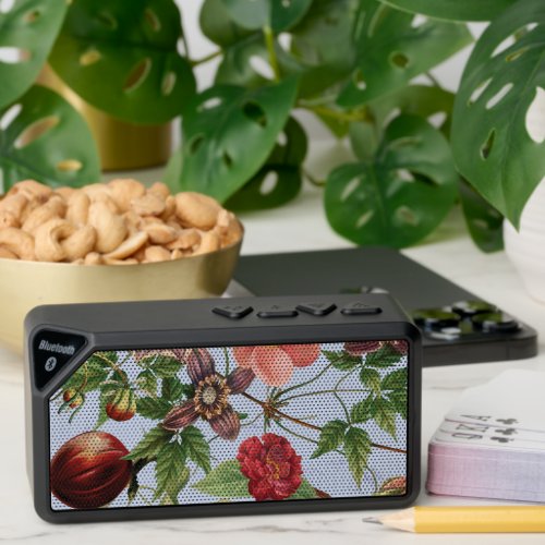Botanical vintage design bluetooth speaker